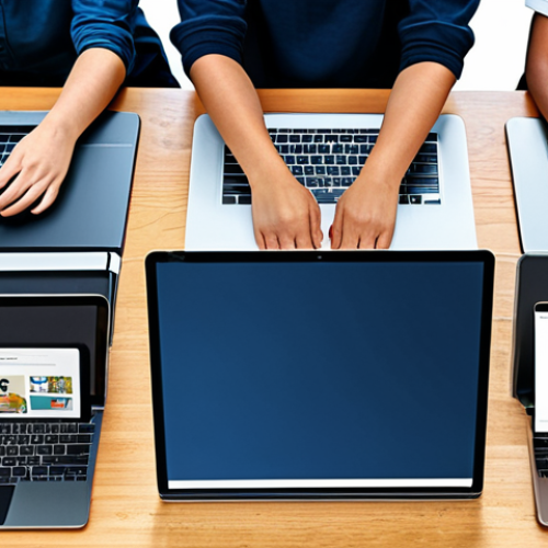 **

"A diverse group of fully clothed students from various cultural backgrounds collaborating on a virtual project using laptops and tablets, showcasing global education, appropriate attire, safe for work, perfect anatomy, correct proportions, well-formed hands, professional illustration, family-friendly, modern digital learning environment."

**